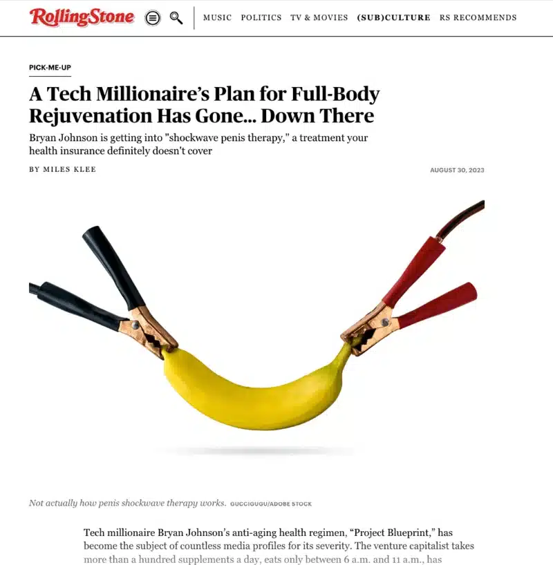 Penis Shockwave Therapy Millionaire