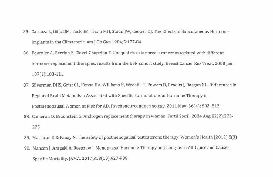 testosterone insufficieny and treatment in women Page Image