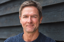 Happy Middle Aged Man Outside Smiling